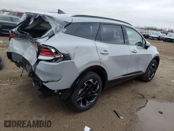 2024 Kia Sportage SX-Prestige с VIN 5XYK5CDF7RG213495, выставлен на аукционе Copart как лот 49735565 с пробегом 9 271 миль миль и Списание • Salvage title. История ставок и продаж доступна на DreamBid. Изображение 3.