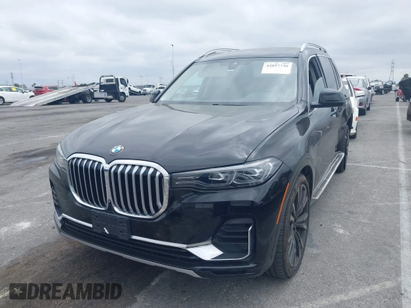 2020 BMW X7 xDrive40i z VIN 5UXCW2C03L9A00546, wystawiony jako IAAI lot #42057736 z przebiegiem 65 121 mil mil oraz . Historia ofert i sprzedaży dostępna na DreamBid. Obrazek 18.