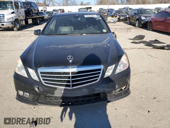 2010 Mercedes-Benz E 350 Luxury with VIN WDDHF5GB4AA022560, listed as a Copart auction lot 47251805 with 140,432 mi miles and Salvage Title. Bid and sale history available at DreamBid. Image 5.