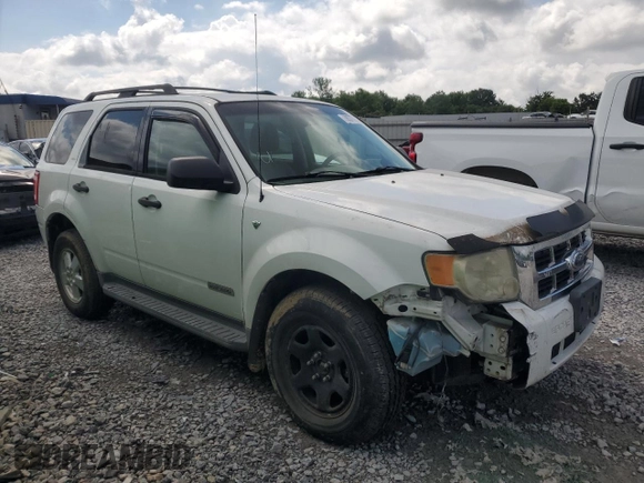 2008 Ford Escape XLT z VIN 1FMCU93148KC65770, wystawiony jako Copart lot #58377915 z przebiegiem 160 856 mil mil oraz Szkoda całkowita • Salvage title. Historia ofert i sprzedaży dostępna na DreamBid. Obrazek 4.