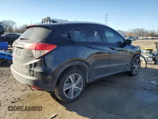 2022 Honda HR-V EX with VIN 3CZRU6H51NM766932, listed as a Copart auction lot 43207645 with 0 mi miles and Salvage Title. Bid and sale history available at carsss.com. Image 3.