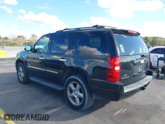 2012 Chevrolet Tahoe LTZ with VIN 1GNSKCE04CR218348, listed as a IAAI auction lot 41541342 with 96,365 mi miles and . Bid and sale history available at DreamBid. Image 3.