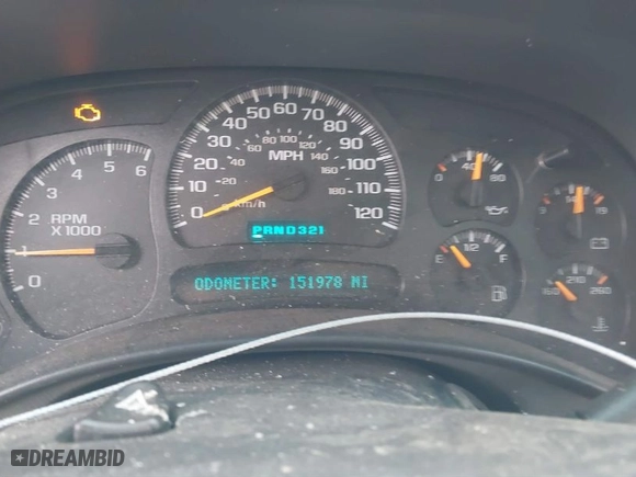 2004 Chevrolet Silverado 1500 Crew Cab Z71 with VIN 2GCEK13T741427729, listed as a IAAI auction lot 41238310 with 151,978 mi miles. Bid and sale history available at carsss.com. Image 7.