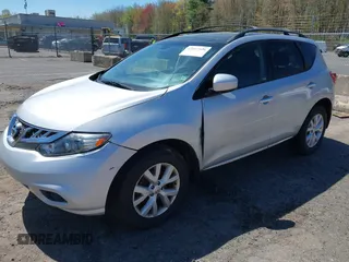 2011 Nissan Murano S with VIN JN8AZ1MWXBW176864, listed as a IAAI auction lot 42167126 with 124,165 mi miles and . Bid and sale history available at DreamBid. Image 2.
