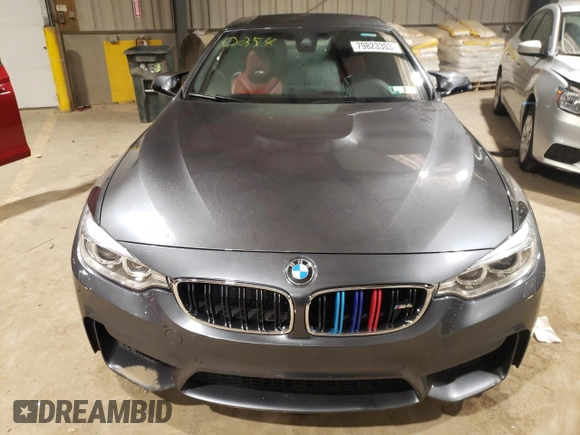 2016 BMW M4 with VIN WBS3U9C53GP970254, listed as a Copart auction lot 79823303 with 31,059 mi miles. Bid and sale history available at carsss.com. Image 5.
