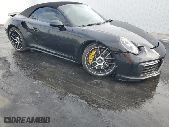 2019 Porsche 911 Turbo S with VIN WP0CD2A96KS144251, listed as a Copart auction lot 42500724 with 41,526 mi miles and . Bid and sale history available at carsss.com. Image 4.
