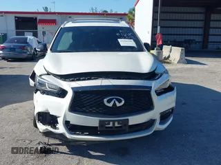 2020 Infiniti QX60 Luxe with VIN 5N1DL0MM3LC526479, listed as a IAAI auction lot 42044109 with 84,010 mi miles and . Bid and sale history available at DreamBid. Image 13.