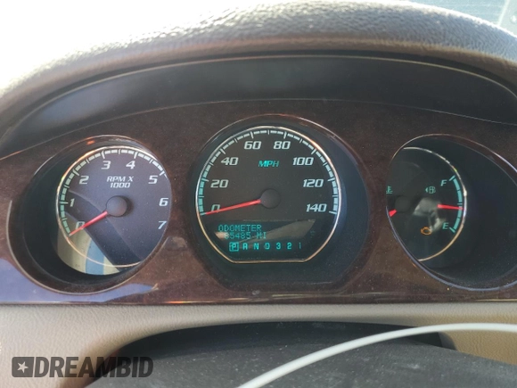 2011 Buick Lucerne CXL with VIN 1G4HC5EM0BU128524, listed as a Copart auction lot 50221235 with 85,485 mi miles and Salvage Title. Bid and sale history available at carsss.com. Image 9.