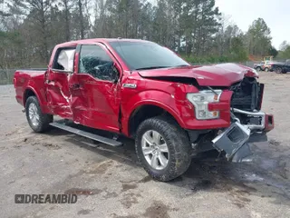 2017 Ford F-150 XL with VIN 1FTEW1EF2HFA96889, listed as a IAAI auction lot 41740720 with 78,543 mi miles. Bid and sale history available at carsss.com. Image 1.