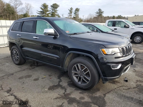 2019 Jeep Grand Cherokee Limited X with VIN 1C4RJFBT7KC706494, listed as a Copart auction lot 82813014 with 92,579 mi miles and Salvage Title. Bid and sale history available at carsss.com. Image 4.