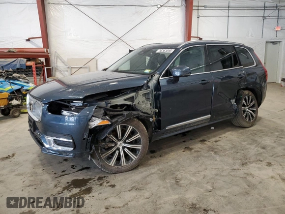 2024 Volvo XC90 Plus Bright Theme with VIN YV4L12PE9R1240823, listed as a Copart auction lot 55363595 with 14,348 mi miles and Salvage Title. Bid and sale history available at DreamBid. Image 1.