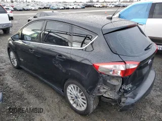 2015 Ford C-Max Energi SEL with VIN 1FADP5CU6FL118656, listed as a Copart auction lot 80762113 with 131,603 mi miles and Salvage Title. Bid and sale history available at carsss.com. Image 2.