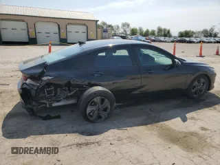 2023 Hyundai Elantra SEL with VIN KMHLM4AGXPU613794, listed as a Copart auction lot 56339415 with 16,349 mi miles and Salvage title. Bid and sale history available at DreamBid. Image 3.