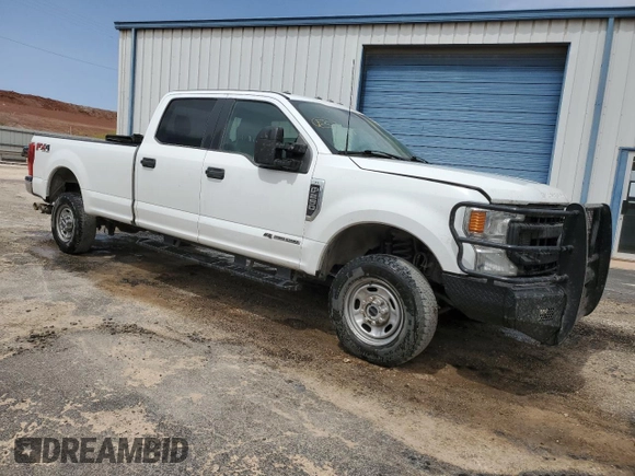 2021 Ford Super Duty F-250 SRW XL with VIN 1FT7W2BT8MED94503, listed as a Copart auction lot 50867015 with 208,192 mi miles and Clean Title. Bid and sale history available at carsss.com. Image 4.