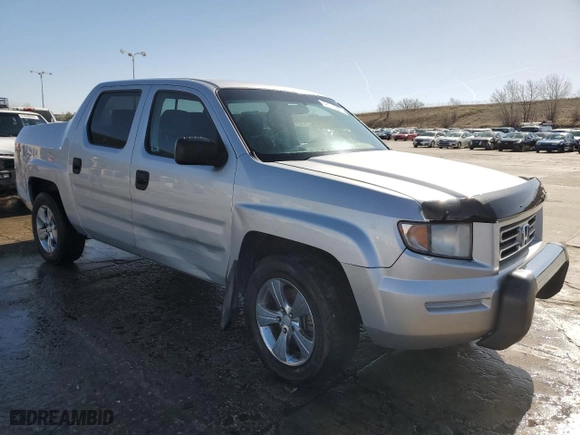 2006 Honda Ridgeline RT with VIN 2HJYK16206H559012, listed as a Copart auction lot 52134845 with 118,613 mi miles and Clean Title. Bid and sale history available at carsss.com. Image 4.