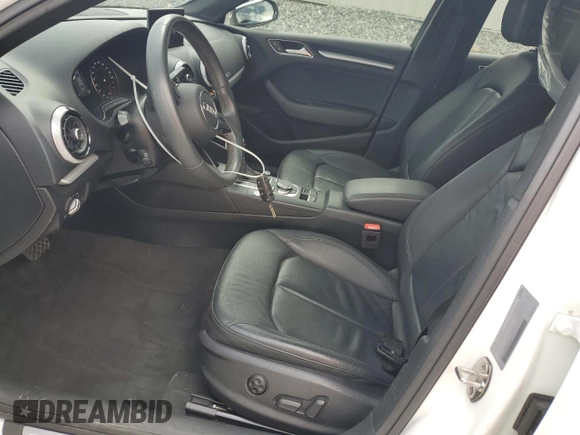 2019 Audi A3 Sedan Premium with VIN WAUAUGFF6K1008904, listed as a Copart auction lot 48968675 with 38,957 mi miles and Salvage Title. Bid and sale history available at carsss.com. Image 7.