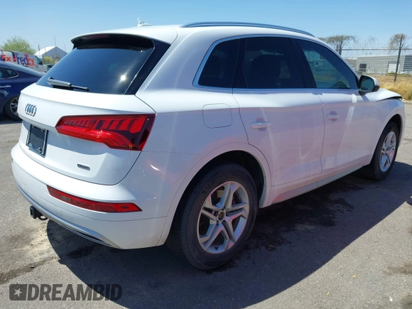 2019 Audi Q5 Premium with VIN WA1ANAFY3K2022536, listed as a IAAI auction lot 42004758 with 111,708 mi miles and . Bid and sale history available at DreamBid. Image 4.