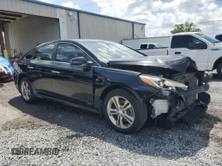 2018 Hyundai Sonata SEL with VIN 5NPE34AF4JH666466, listed as a Copart auction lot 51735175 with 76,997 mi miles and Salvage Title. Bid and sale history available at DreamBid. Image 4.
