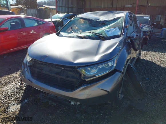 2017 Honda CR-V LX with VIN 7FARW5H32HE003355, listed as a IAAI auction lot 41365147 with 46,649 mi miles. Bid and sale history available at carsss.com. Image 6.