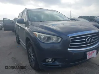 2014 Infiniti QX60 с VIN 5N1AL0MM7EC517502, выставлен на аукционе IAAI как лот 42035060 с пробегом 121 495 миль миль и . История ставок и продаж доступна на DreamBid. Изображение 1.