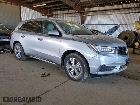 2020 Acura MDX with VIN 5J8YD4H39LL048663, listed as a Copart auction lot 47036155 with 0 mi miles and Salvage Title. Bid and sale history available at carsss.com. Image 4.