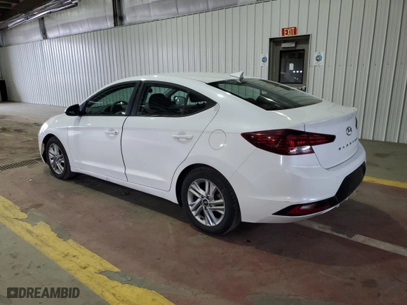 2020 Hyundai Elantra Value Edition with VIN 5NPD84LF7LH583675, listed as a Copart auction lot 52879855 with 76,748 mi miles and Salvage Title. Bid and sale history available at carsss.com. Image 2.