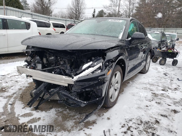 2018 Audi Q5 Premium Plus with VIN WA1BNAFY2J2211505, listed as a Copart auction lot 36286353 with 33,199 mi miles. Bid and sale history available at carsss.com. Image 1.