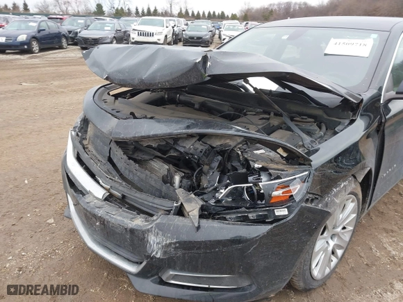 2016 Chevrolet Impala LS with VIN 2G11X5SA1G9178480, listed as a IAAI auction lot 41509718 with 166,099 mi miles. Bid and sale history available at carsss.com. Image 6.