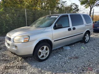 2007 Chevrolet Uplander LS Fleet z VIN 1GNDV23167D175480, wystawiony jako Copart lot #75061494 z przebiegiem 153 139 mil mil oraz Czysty tytuł • Clean title. Historia ofert i sprzedaży dostępna na DreamBid. Obrazek 1.