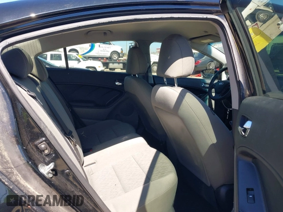 2014 Kia Forte LX with VIN KNAFK4A67E5245996, listed as a IAAI auction lot 41817051 with 133,377 mi miles. Bid and sale history available at carsss.com. Image 8.