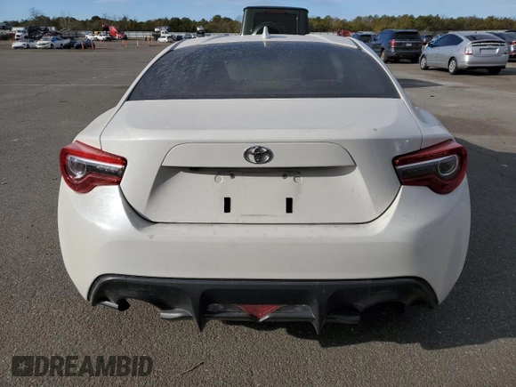 2017 Toyota 86 with VIN JF1ZNAA16H8701604, listed as a Copart auction lot 41589395 with 39,248 mi miles and Salvage Title. Bid and sale history available at carsss.com. Image 6.