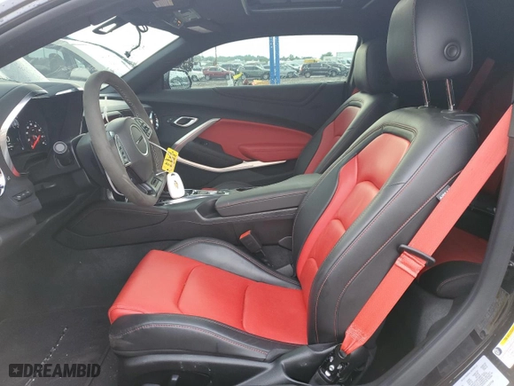 2024 Chevrolet Camaro 2LT with VIN 1G1FD1RS6R0113756, listed as a Copart auction lot 69846824 with 13,248 mi miles and Salvage Title. Bid and sale history available at carsss.com. Image 7.