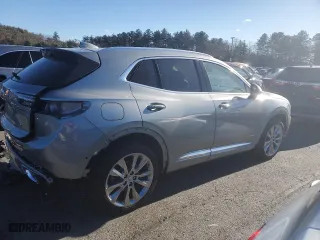 2023 Buick Envision Avenir with VIN LRBFZSR48PD157262, listed as a Copart auction lot 87466864 with 10,102 mi miles and Salvage Title. Bid and sale history available at carsss.com. Image 3.