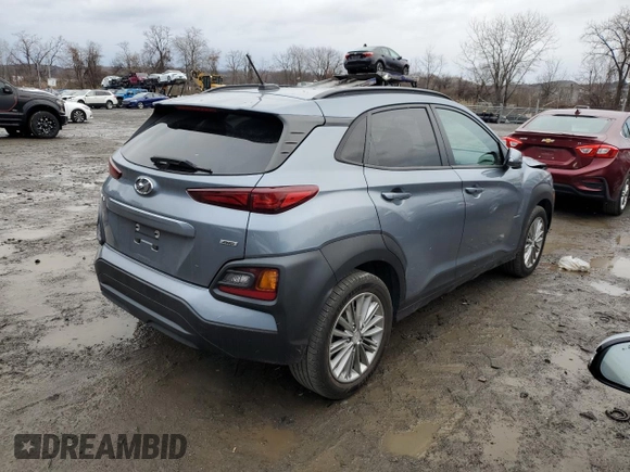 2018 Hyundai Kona SEL with VIN KM8K2CAA5JU097908, listed as a Copart auction lot 83479004 with 64,686 mi miles and Salvage Title. Bid and sale history available at carsss.com. Image 3.