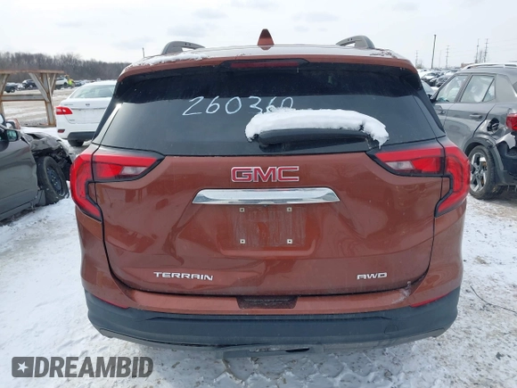 2019 GMC Terrain SLE with VIN 3GKALTEV0KL260362, listed as a IAAI auction lot 41581825 with 87,038 mi miles. Bid and sale history available at carsss.com. Image 15.