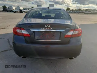 2011 Infiniti M37 with VIN JN1BY1APXBM320444, listed as a Copart auction lot 71220844 with 95,477 mi miles and Salvage Title. Bid and sale history available at carsss.com. Image 6.