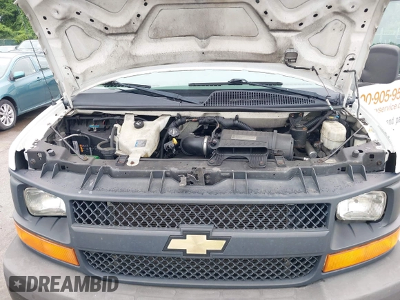 2013 Chevrolet Express Cargo with VIN 1GCSGAFX4D1158758, listed as a IAAI auction lot 42500173 with 235,408 mi miles and . Bid and sale history available at DreamBid. Image 10.