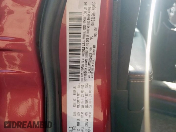2016 Jeep Cherokee Sport with VIN 1C4PJLAB3GW287953, listed as a Copart auction lot 61077905 with 99,681 mi miles and Salvage title. Bid and sale history available at DreamBid. Image 13.