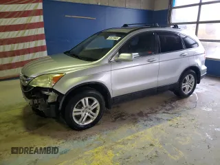 2010 Honda CR-V EX-L z VIN 5J6RE4H72AL081224, wystawiony jako Copart lot #56623965 z przebiegiem 118 621 mil mil oraz Szkoda całkowita • Salvage title. Historia ofert i sprzedaży dostępna na DreamBid. Obrazek 1.