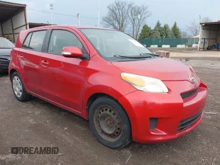 2010 Scion xD with VIN JTKKU4B47AJ058633, listed as a IAAI auction lot 41934252 with 222,694 mi miles. Bid and sale history available at carsss.com. Image 1.