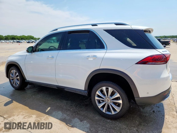 2020 Mercedes-Benz GLE 350 with VIN 4JGFB4JB0LA290875, listed as a Copart auction lot 60895875 with 54,129 mi miles and Salvage title. Bid and sale history available at DreamBid. Image 2.