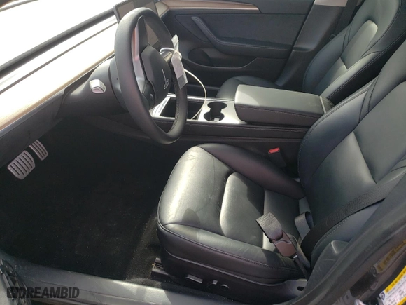 2022 Tesla Model 3 Performance with VIN 5YJ3E1EC7NF269001, listed as a Copart auction lot 72729544 with 37,837 mi miles and Salvage Title. Bid and sale history available at carsss.com. Image 7.
