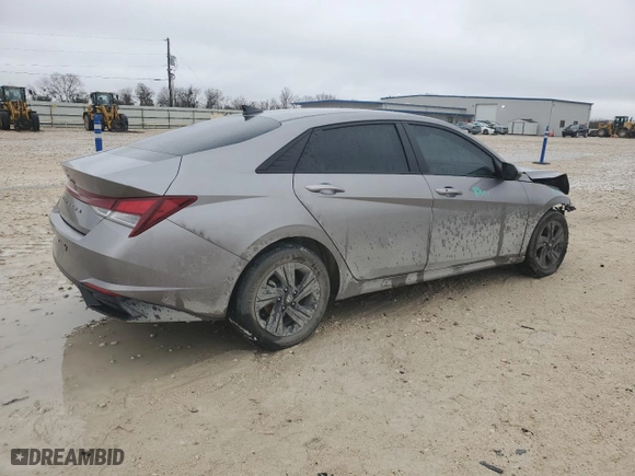 2023 Hyundai Elantra SEL with VIN KMHLM4AG4PU584454, listed as a Copart auction lot 44714855 with 33,672 mi miles and Salvage Title. Bid and sale history available at carsss.com. Image 3.