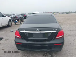 2018 Mercedes-Benz E-Class AMG E 43 with VIN WDDZF6EB3JA443828, listed as a IAAI auction lot 41877082 with 95,651 mi miles. Bid and sale history available at carsss.com. Image 16.