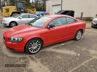 2006 Volvo C70 with VIN YV1MC68256J006360, listed as a Copart auction lot 77653804 with 132,448 mi miles and Salvage Title. Bid and sale history available at carsss.com. Image 1.