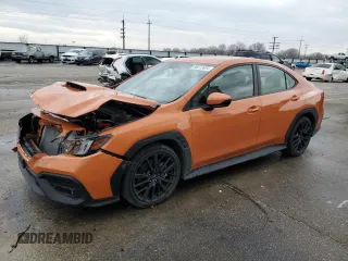 2022 Subaru WRX Premium with VIN JF1VBAH66N8027250, listed as a Copart auction lot 86513694 with 14,669 mi miles and Salvage Title. Bid and sale history available at carsss.com. Image 1.