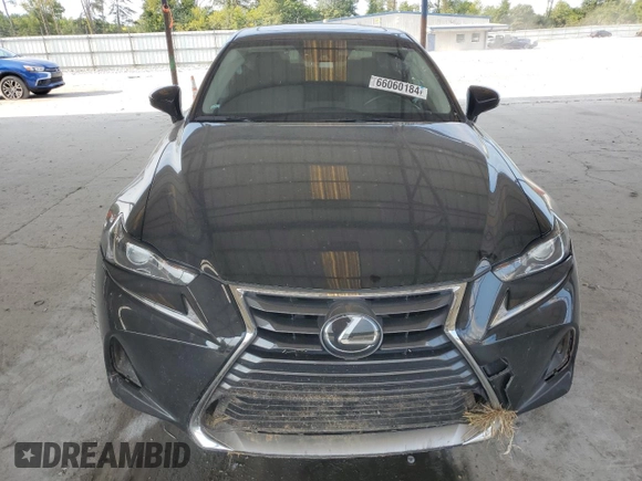 2020 Lexus IS 300 with VIN JTHDA1D20L5104512, listed as a Copart auction lot 66060184 with 39,719 mi miles and Salvage title. Bid and sale history available at DreamBid. Image 5.