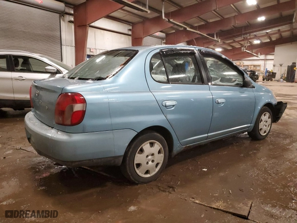 2002 Toyota ECHO with VIN JTDBT123120248273, listed as a Copart auction lot 87629265 with 231568 miles and Salvage Title. Bid and sale history available at carsss.com. Image 3.