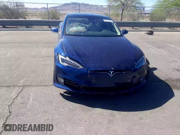 2017 Tesla Model S 100D with VIN 5YJSA1E25HF222360, listed as a Copart auction lot 56799165 with Not provided miles and Salvage title. Bid and sale history available at DreamBid. Image 10.