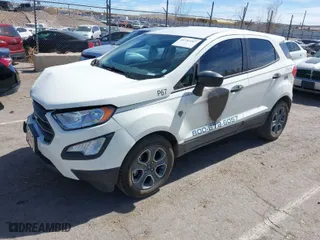 2021 Ford EcoSport S with VIN MAJ3S2FE6MC398802, listed as a IAAI auction lot 41732247 with 34,236 mi miles. Bid and sale history available at carsss.com. Image 2.